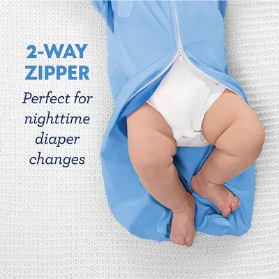 Baby Swaddle Blanket with Prefect for Nighttime Diaper Change