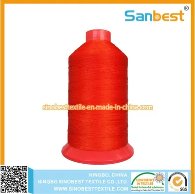 100% Polyester High Tenacity Polyester Sewing Thread for Shoes 210d/3