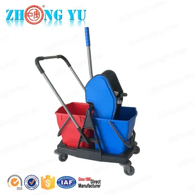 40L Double Mop Bucket Cleaning Trolley (ZY4003)