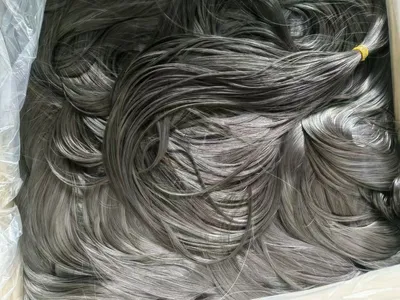 Afro Kinky Curly Hair Extensions Raw Materials Synthetic Fiber