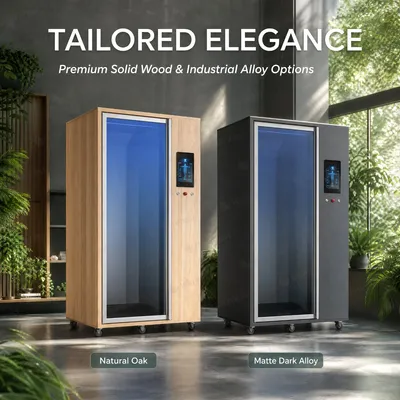 Whole Body Cryotherapy Chamber -120℃ /-80℃ Cryo Therapy Cabin 1-2 Persons Electric Cryotherapy Freeze Therapy Equipment