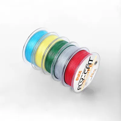 PE Braided Fishing Line Multi Color Customized