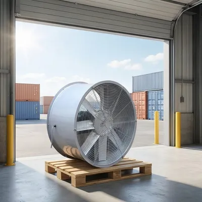 High-Performance Stainless Steel Axial Flow Cooling Fan for Air Circulation