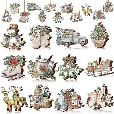 Merry Christmas, Festive Decorations, Garden Atmosphere Decorations, Home Decor Items