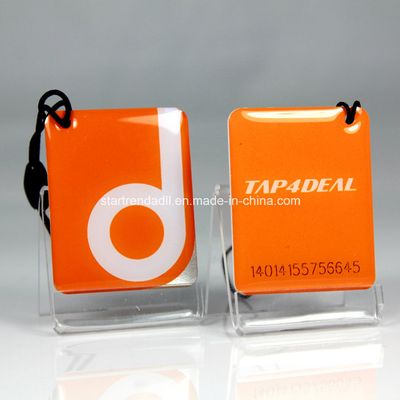 Printed Epoxy Resin RFID Tag with Customized Shapes