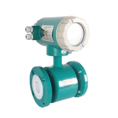 Intelligent Flange Installation 4-20mA Electromagnetic Flowmeter for Hydrochloric Acid