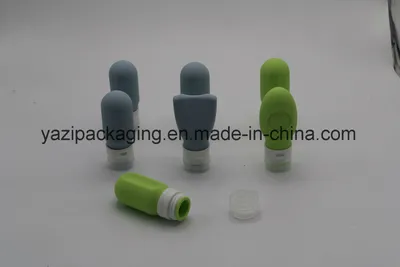 Wholesale Portable Food Grade Squeeze Silicone Travel Bottles Set