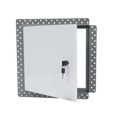 Galvanized Flush Access Door for Drywall 12''x12'' Set Bead
