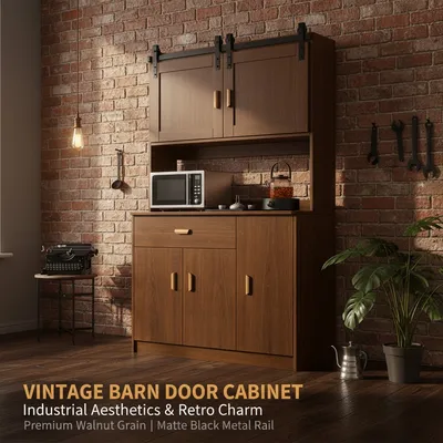 Durable Wooden Storage Furniture, Floor Standing Cupboard Lockers