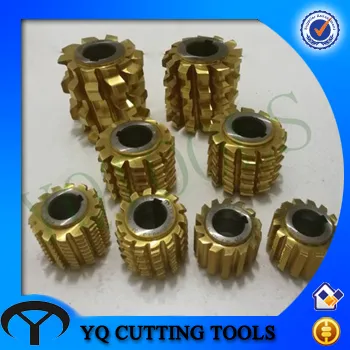 HSS 2gt/8gt Timing Belt Pulley Hob with Tin Coating