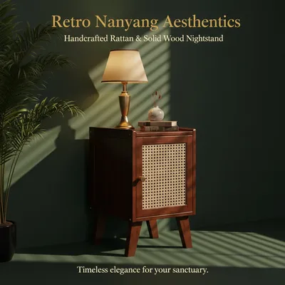 Practical Wooden Furniture, Daily Use Bedroom Bedside Table