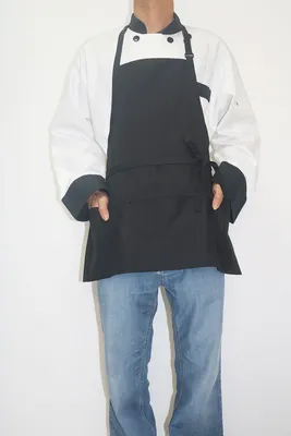 Hot Wholesale Adjustable Restaurant Work Cooking Kitchen Waiter Bib Apron
