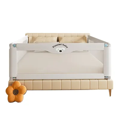 Children's Bed Fence Safety Guardrail Security Foldable Bed Fence Crib Adjustable Kids Rails