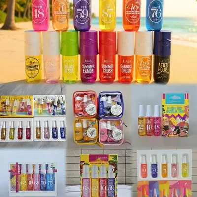 Brazilian Rio Summer Vanilla & Floral Scent Body and Hair Fragrance Spray Gift Box