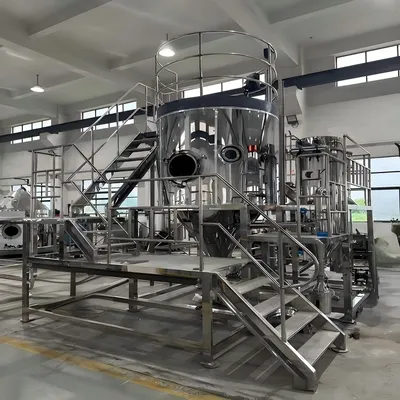 LPG Spray Dryer Coffee/Milk/Egg Powder Machine Heating Atomizer Mini Centrifugal Spray Drying Machine for Soybean Protein Extraction