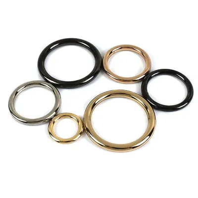 10-100mm Bag Strap O Ring Buckle Handbag Accessories Metal Clasp Hardware for Bags Shoes Hats