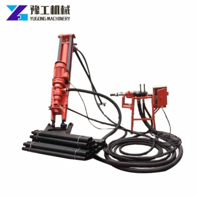 Rock Excavation Air Compressor Portable DTH Drilling Rig