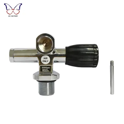 Vc Factory Direct Tped Diving Cylinder Valve, Left Hand Scuba Tank Valve for Refilling