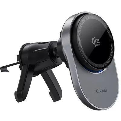 Magnetic Suction Qi2.2 Certification Standard Mobile Phone Charging Holder Car Wireless Charger