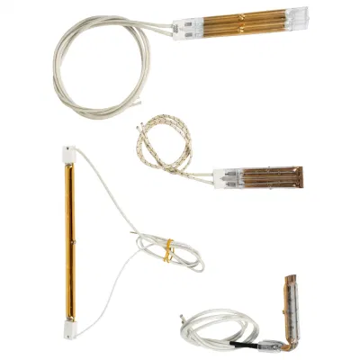 Halogen Infrared Quartz Tube Heating Tube Lamp IR Lamp Infrared Heating Lamp for Paint Drying 2000W