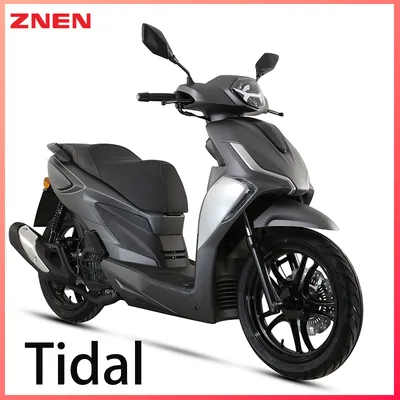 Electric Starter 125cc 150cc 175cc 200cc Water Cooled Scooter 16 Inch Wheel
