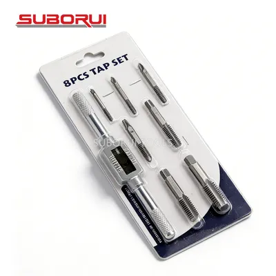 Premium Metric Tap Set M3-M12 with Durable Tap Wrench