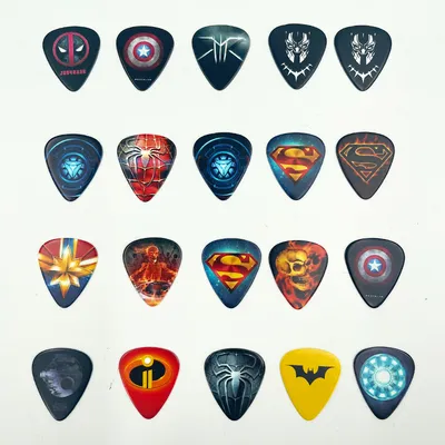 Custom Logo Color Celluloid Guitar Picks/Guitar Plectrum Accessories (LZSGP02)