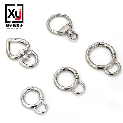 Wholesale Gold Round Buckle Metal O Ring