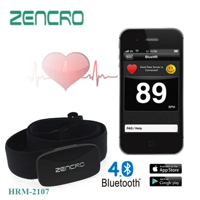 Chest Belt Bluetooth Heart Rate Monitor for iPhone