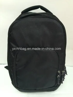 Black 1680d Middle Size Laptop Backpack Available