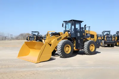 Industrial Construction Loader, High Performance Sem Earthmoving Machinery