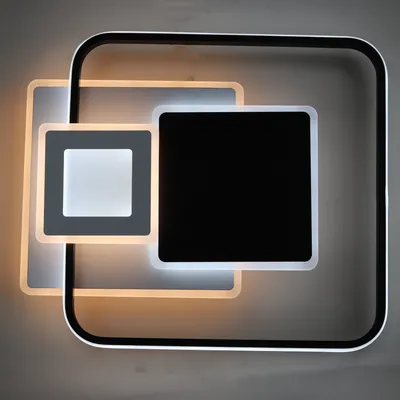 Zhongshan Chandelier CCT 3 Color Remote Control Acrylic LED Ceiling Lamp