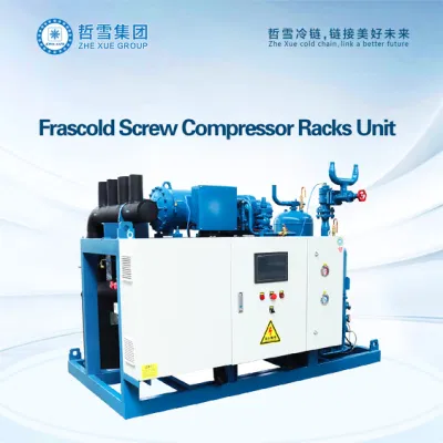 Hot Sale Refrigeration Air Cooled Compressor Condensing Unit 60HP in Low Temperature