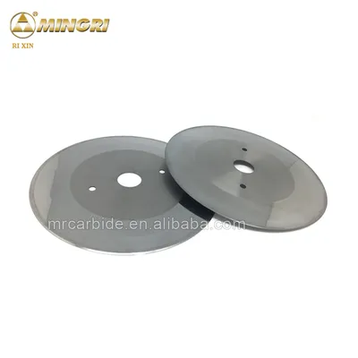 Circular Blades for Slitting Corrugated Board Round Cemented Carbide Disc Cutters