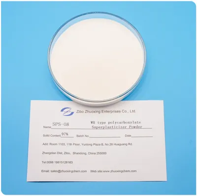 Concrete Admixture Sps-08 Polycarboxylate Superplasticizer Powder Water Reducing Agent PCE