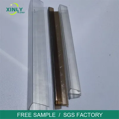 Polycarbonate Sheet Install The PC Flexible H and U Accessories