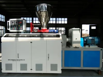 Conical Twin-Screw Plastics Extruder