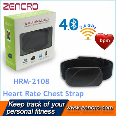 Bluetooth 4.0 2.4GHz Heart Rate Sensor Chest Belt