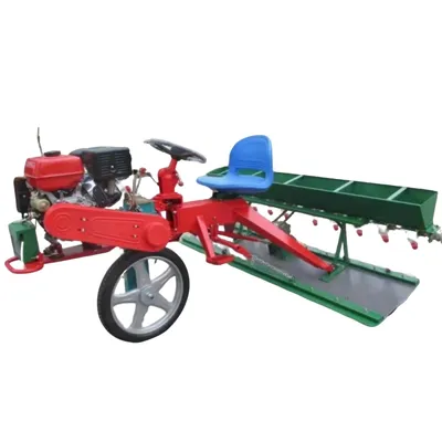 Single Wheel Rice Direct Seeding Machine Handheld Paddy Seeder for Rice Planting