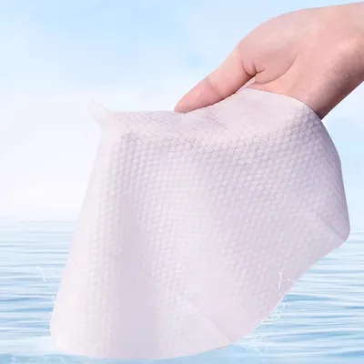Nonwoven Dry Wipes Cotton Feeling Disposable Facial Towel