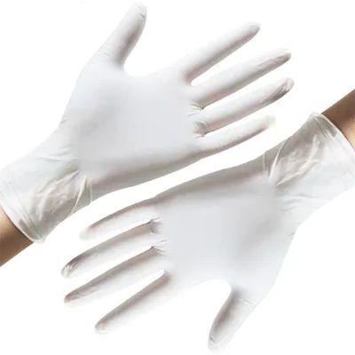 Wholesale Laboratory Factory Dentistry Safety White Disposable Nitrile Gloves