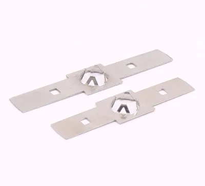 Brass Stamping Blanks Sheet Metal Bending Part High Precision Brass Stainless Steel Aluminum with Plating Punching Part