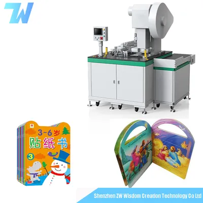 Notebook Exercise Book Die Cutting Machine Book Shape Cutting Machinery