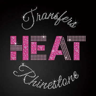 Fashion Shiny Hot Fix Crystal Rhinestone Iron Customized Patch for Clothing
