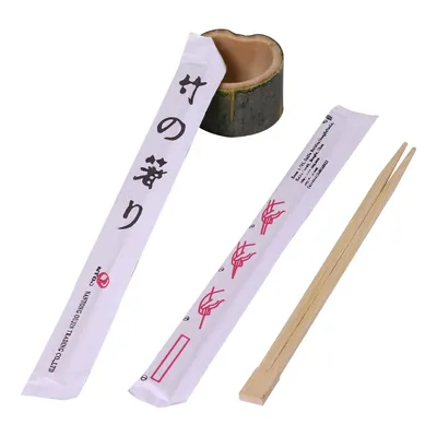 21cm 23 Cm Disposable Hotel Bamboo Twin Chopsticks