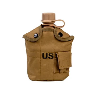 Camping Water Bottle, Drinking Water Flask Camping Canteen Set