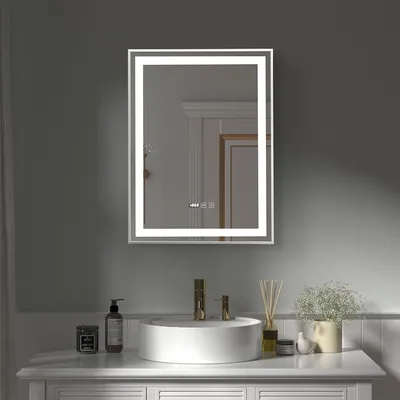 Contemporary Electronic Defogger Miroir Anti Fog LED Smart Mirror