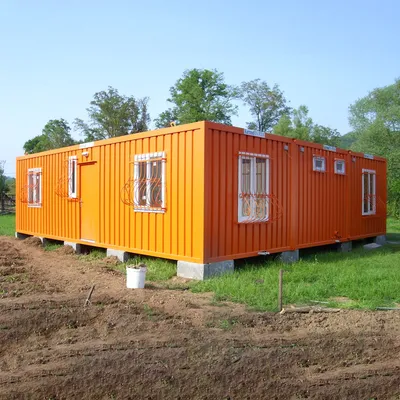 Fast Install Steel Structure Prefabricated Luxury Villa Two Story Prefab House Container Houses