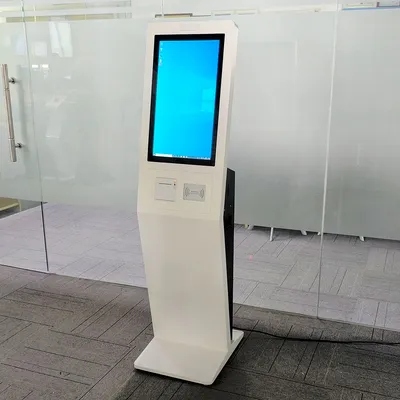 21.5 Inch Self Service Kiosk for Retail Touchscreen Fast Food Restaurant