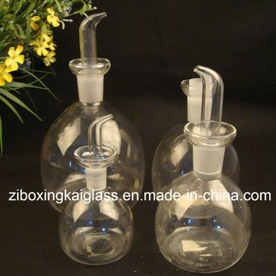 Glass Oil Vinegar Bottle Condiment Kitchenware